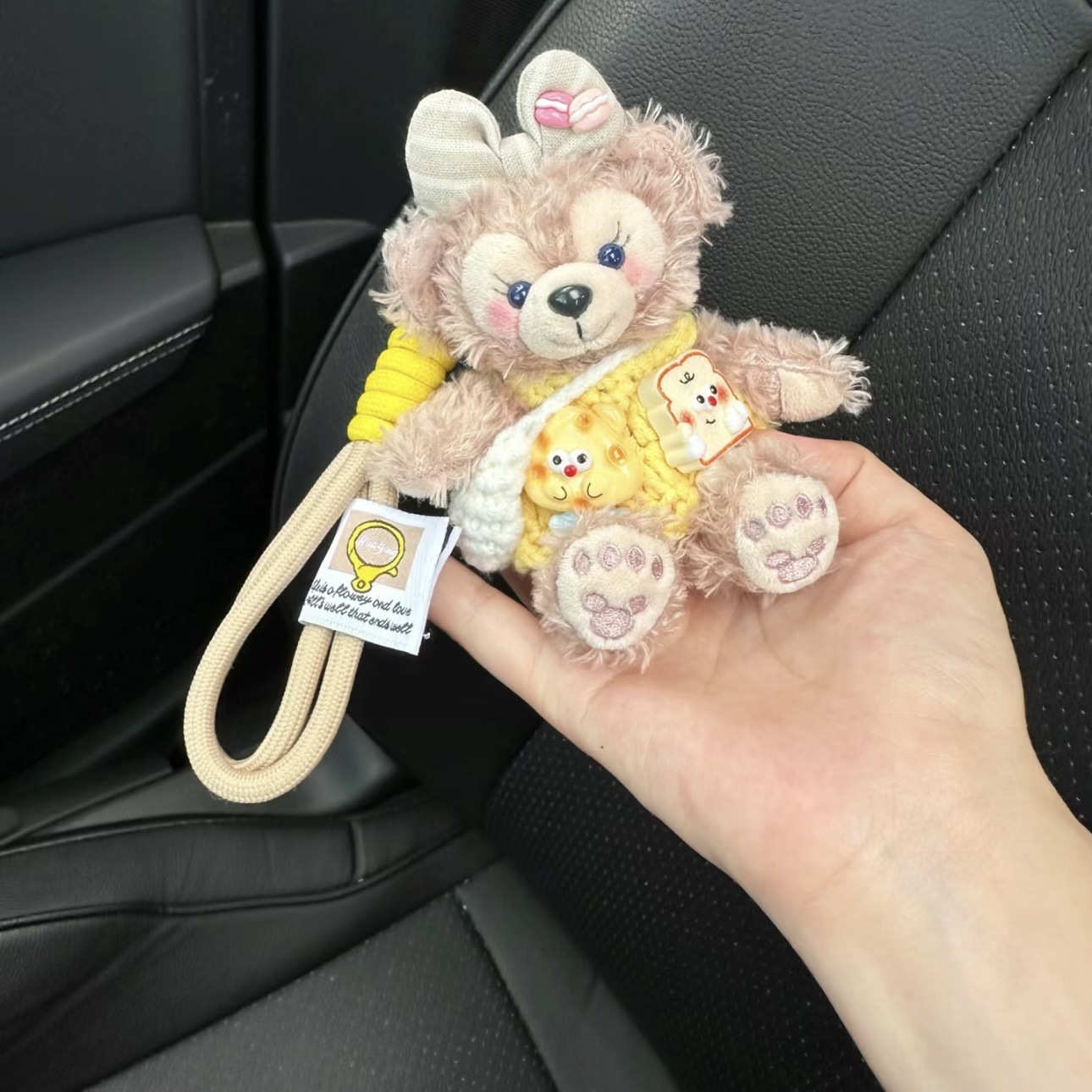 Shirley Rose bag pendant, Daphne Bear car keychain, doll, plush doll, birthday gift for men and women pic 5