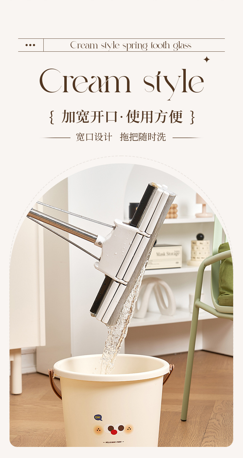 Large and thick bucket and basin set for student dormitories, plastic bucket for bathing and washing on campus, hand-held laundry bucket for the start of the school year pic 7