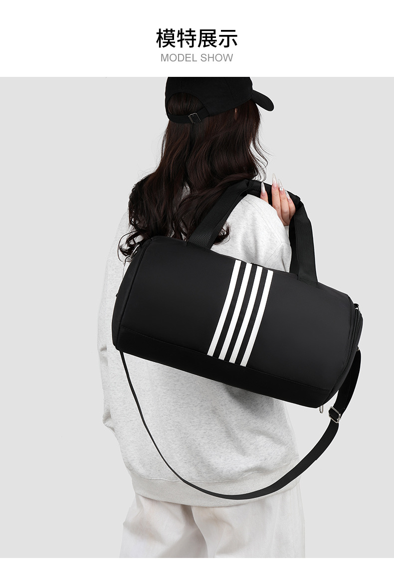 New travel bags for men and women, simple and short trips, lightweight single-shoulder crossbody storage bag, large-capacity carry-on luggage bag pic 15