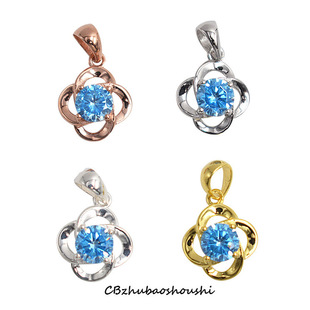 四叶草手链女925纯银心形粉白水晶甜美ins小众设计个性闺蜜手饰品详情4