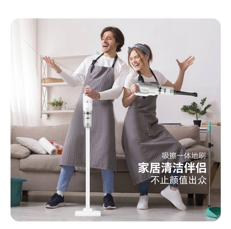 吸尘器无线大吸力家用车载手持式干湿两用小型扫地拖地机厂家直销详情2