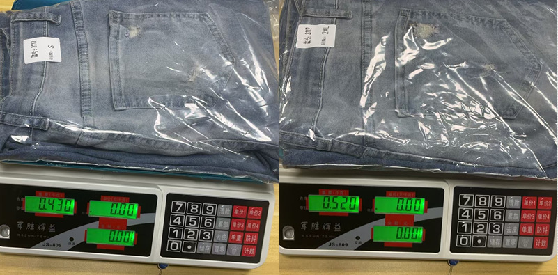 Factory direct sales of cross-border 2025 European and American new style stretch jeans for women, long ripped mid-waist and small-leg pants for women pic 2