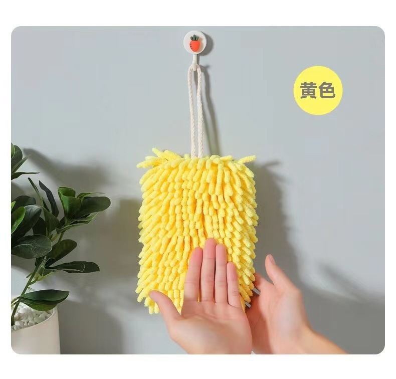【 Chi Jia 】 Chenier handball hanging Absorbent wipes, thickened kitchen quick-drying towels, hand towels, bathroom pic 12