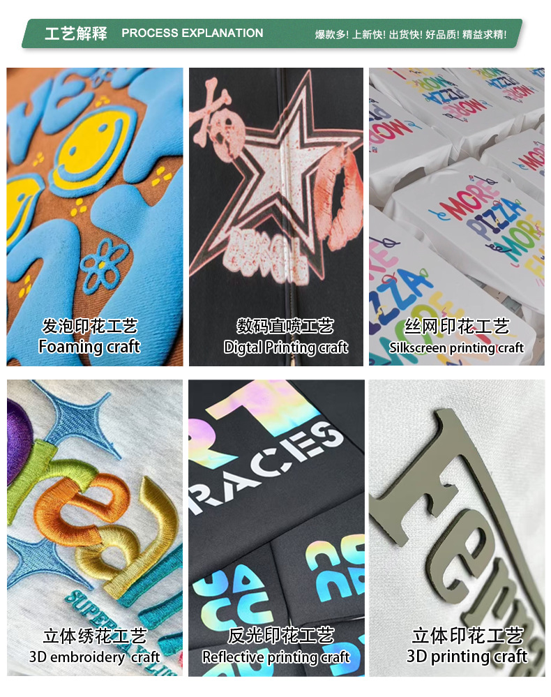 240克夏季宽松索罗纳抗菌冰感短袖男T恤定制潮牌工服团体服印Logo详情4