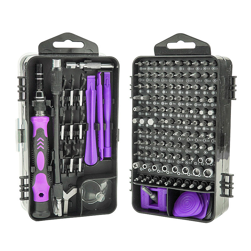115-in-1 cross-border watch, mobile phone disassembly and repair, screwdriver, hardware tool set, chromium and vanadium steel manufacturer wholesale pic 14