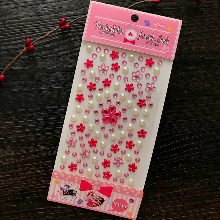 儿童宝石贴纸水晶钻石卡通贴女孩益智文具闪亮公主奖励贴画换装详情6