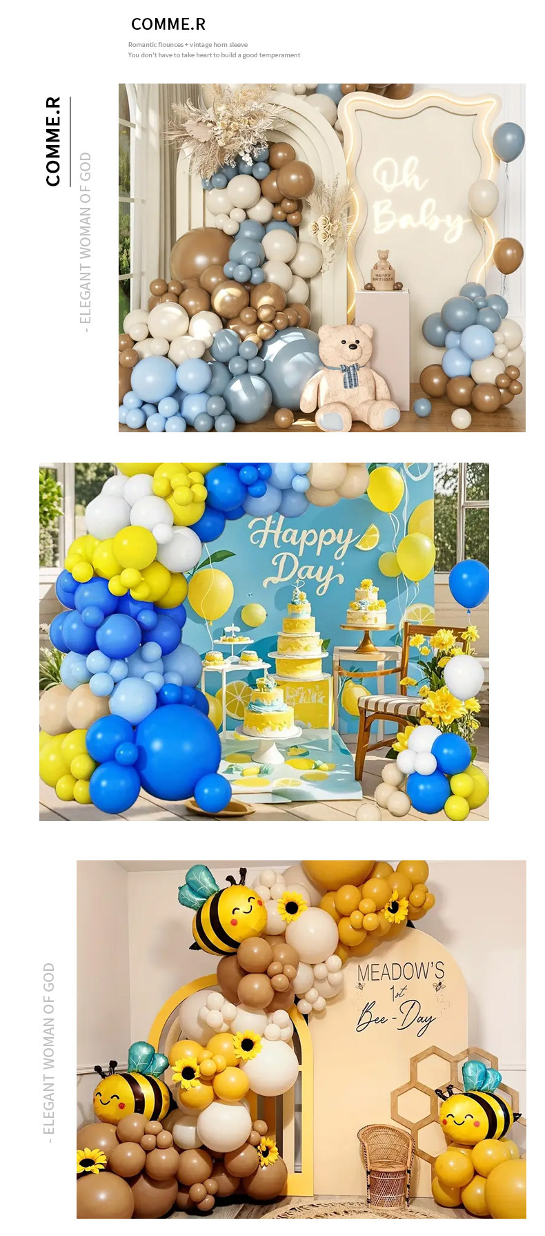 批发跨境热卖生日气球套装儿童生日婚礼庆典装饰氛围布置气球组合详情10