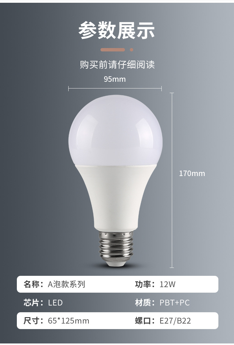 Intelligent sound and light controlled led energy-saving bulb E27 screw-type corridor radar human body automatic sensing bulb pic 15