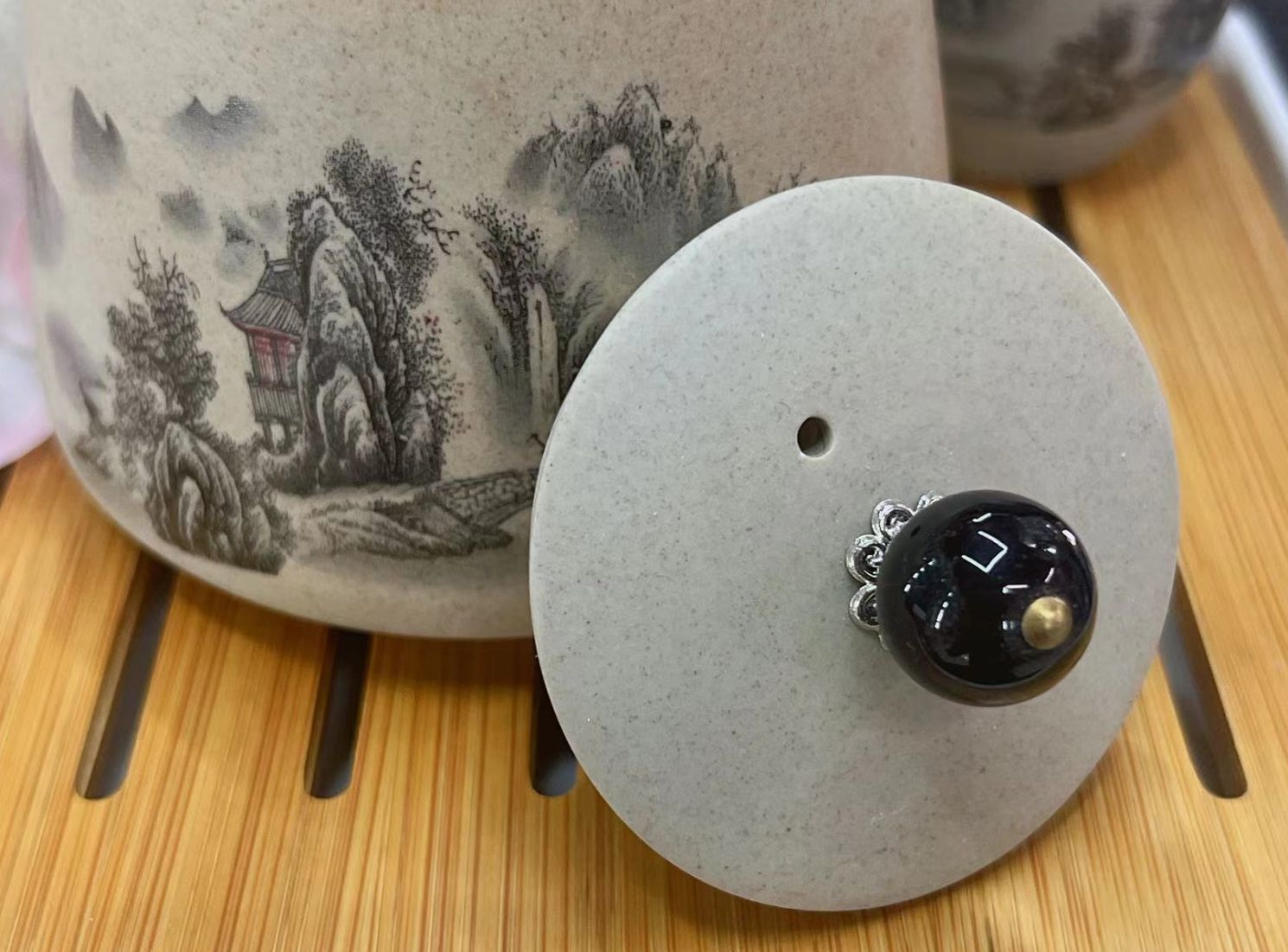 陶瓷茶具套装茶壶茶杯粗陶15件套家用功夫茶具商务礼品茶具礼盒装详情33