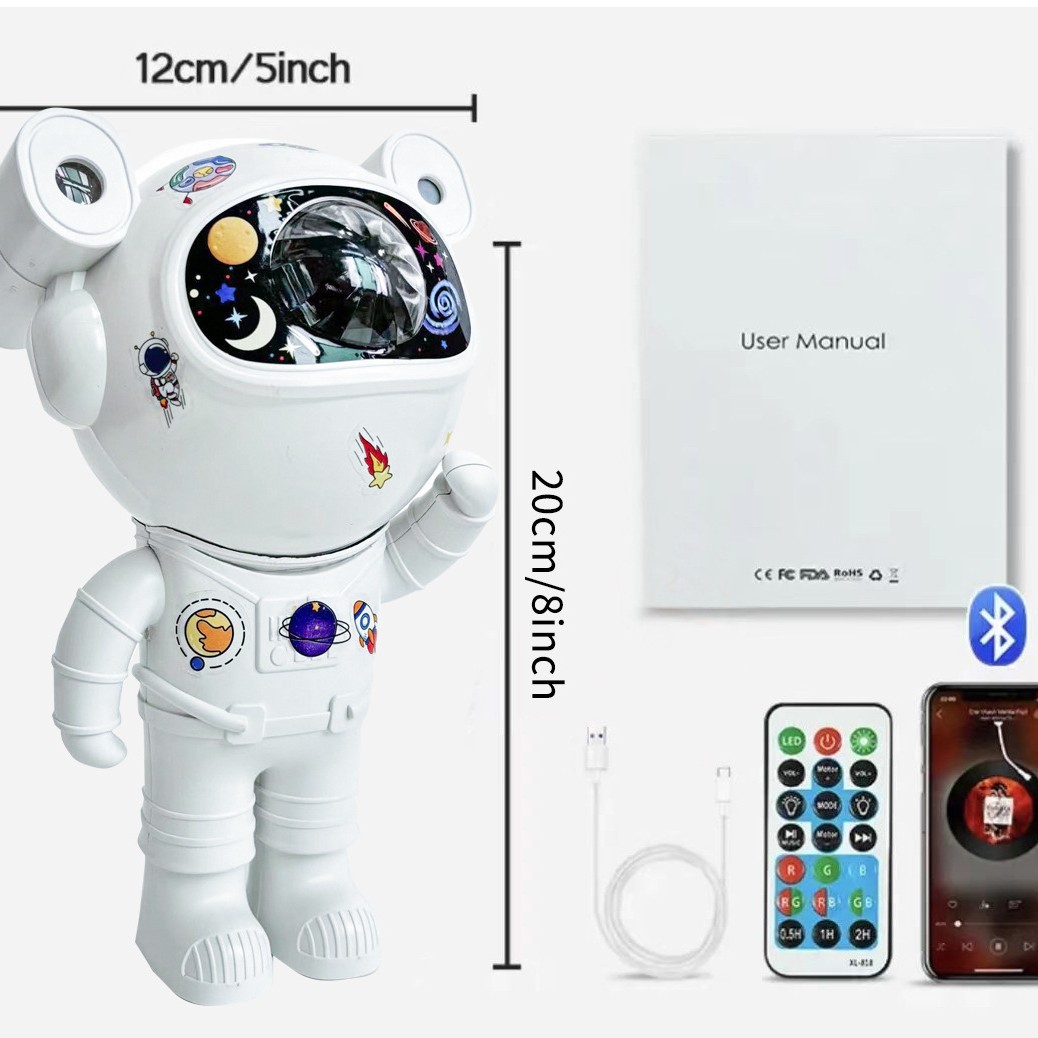 遥控音乐宇航员星空灯太空人投影灯usb音响儿童动态星空投影灯详情7