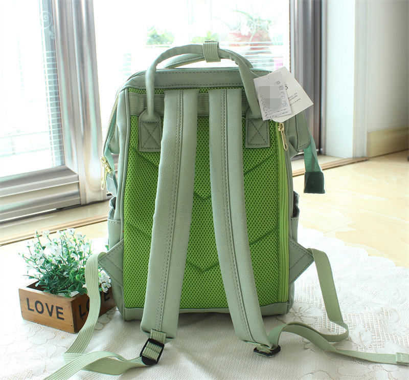 Rakuten leather backpacks from Japan: Simple and stylish for female college students and ladies, large-capacity backpacks for middle school students pic 11