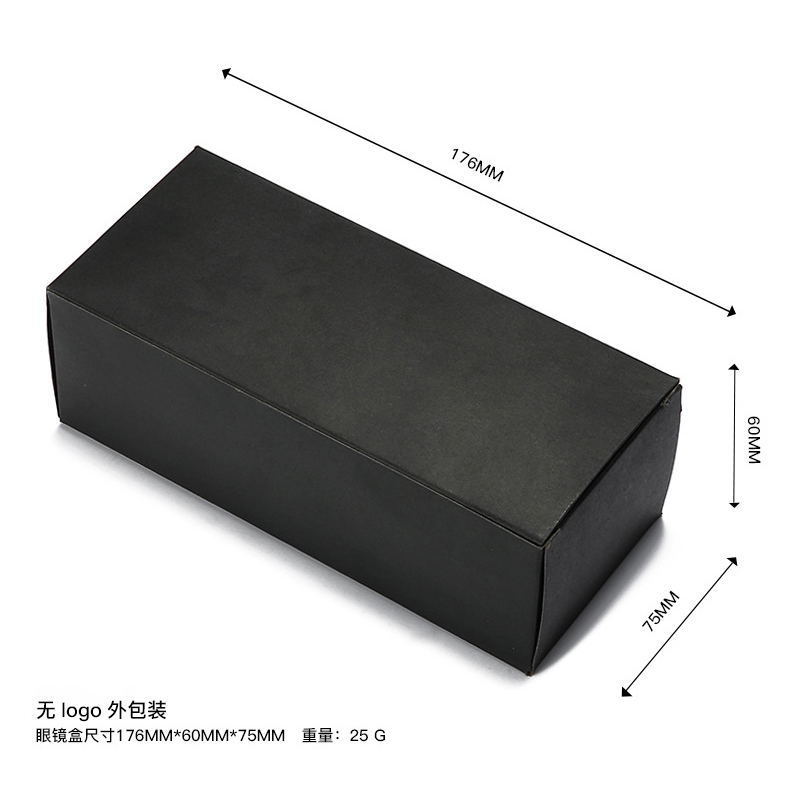 天地盖眼镜盒 外包装布袋眼镜布 偏光测试卡多功能螺丝刀韩版时尚详情9