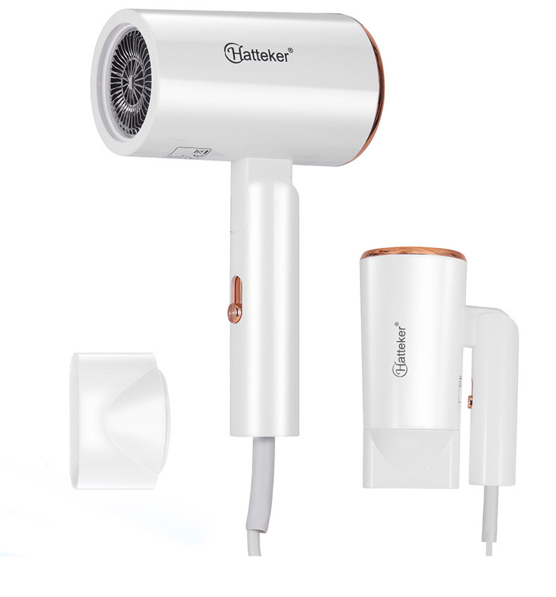 HATTEKER cross-border new type hair dryer, household foldable hair dryer, student dormitory, hair salon multi-speed adjustable hair dryer wholesale pic 12