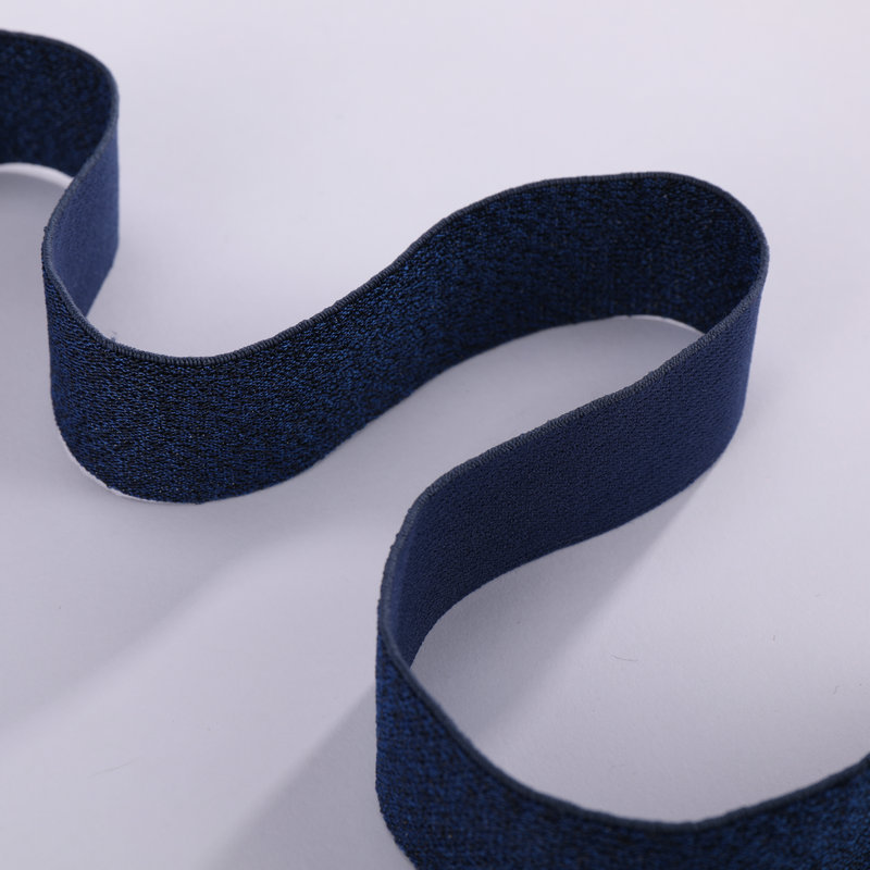 高密度金银丝松紧带金丝银丝扁宽皮筋橡筋装饰弹力松筋金色松紧厚详情10