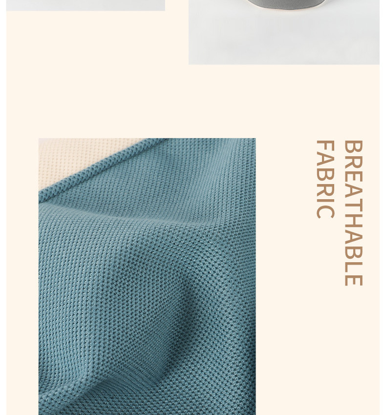 Simple U-shaped pillow macaron color, ins style adjustable neck pillow, portable pillow for home and travel, soft neck support pic 7