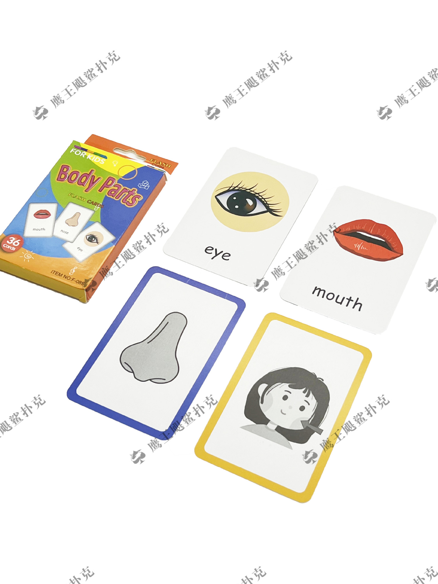 FLASH CARDS英语单词早教学习闪卡识字 厂家自供外贸启蒙识字玩具详情4