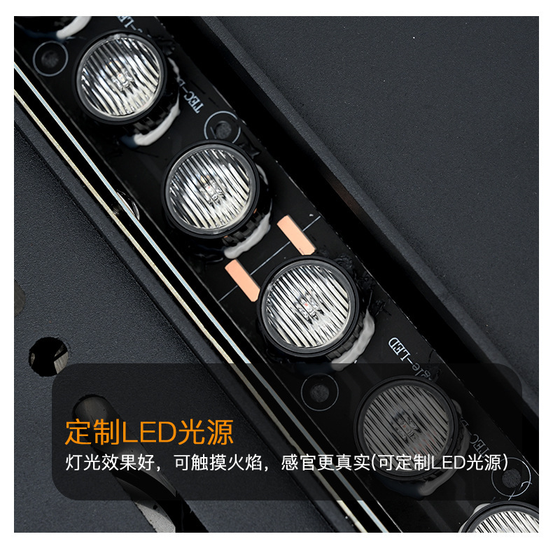 3d雾化壁炉智能客厅装饰用嵌入式美式欧式蒸汽加湿器取暖炉室内详情32