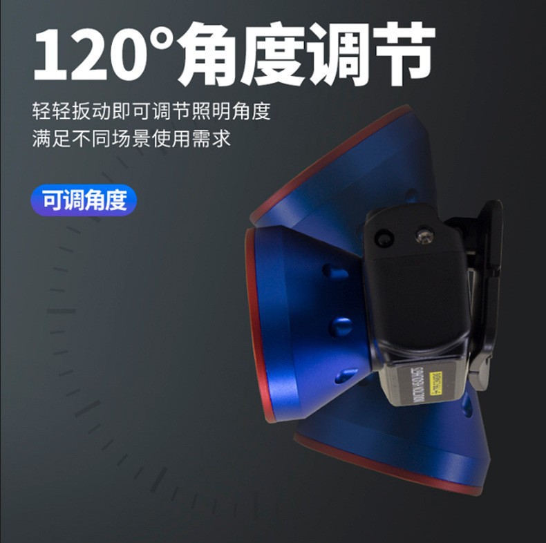 Pailide Cross-border high-power sensor headlamp with long-range flashing integrated 8+1 strong light aluminum alloy for outdoor night fishing and cycling pic 20