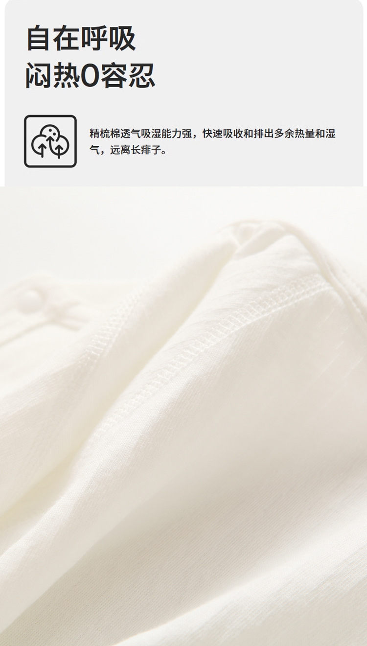 新生儿婴儿衣服春秋款纯棉蝴蝶52码59和尚服0一3月初生宝宝连体衣详情4
