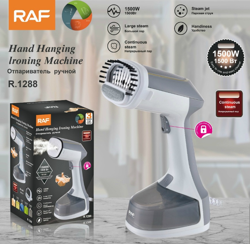 European standard steam iron, portable household small handheld steam iron, steam electric iron, ironing machine, steam machine 1288 pic 7