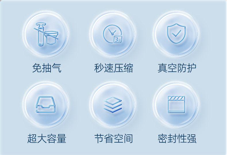 Taili vacuum compression bag, non-pumping storage bag, three-dimensional clothing arrangement and packaging vacuum bag, pressure discharge storage bag pic 4