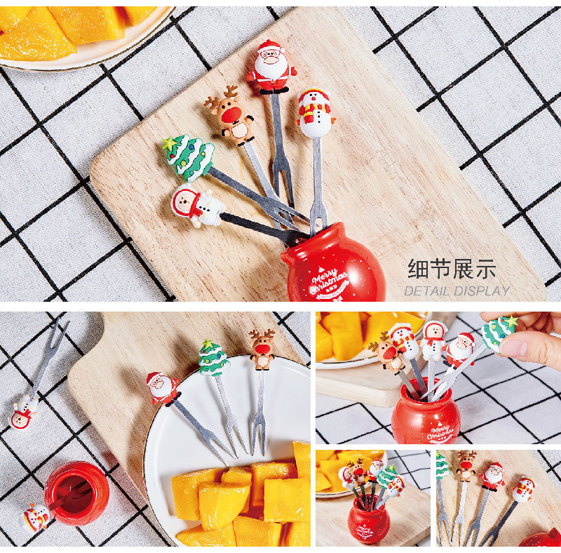 家用不锈钢水果签
