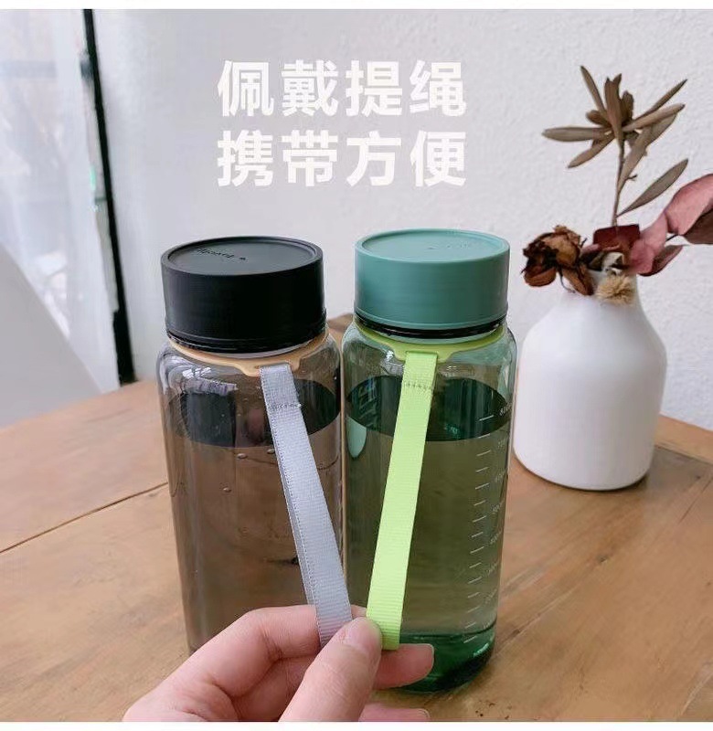 大容量水杯塑料防摔杯子运动便携户外水壶夏天学生喝水太空杯瓶子详情10