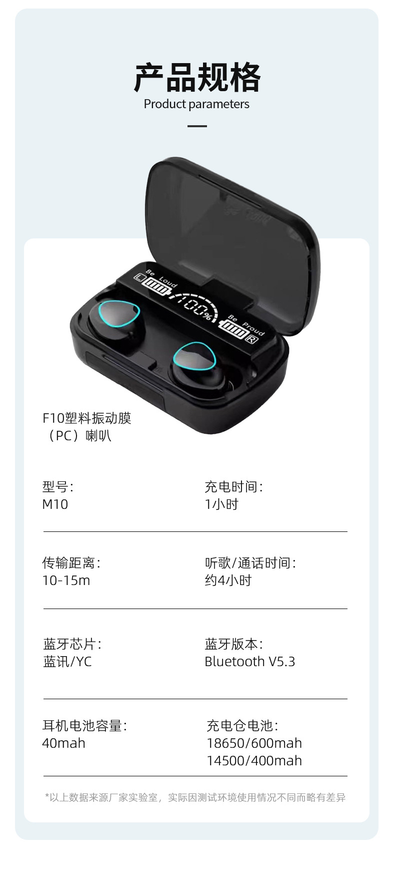 The cross-border bestseller M10 digital display screen, large battery life, long battery life, Bluetooth headphones, gaming style, touch control, high-quality audio headphones pic 10