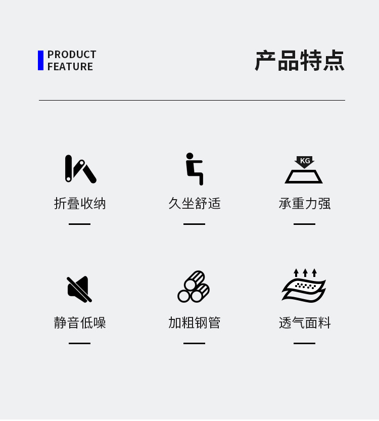 Outdoor folding chairs, armchairs, outdoor leisure fishing chairs, foldable beach chairs, portable camping and picnic equipment pic 9