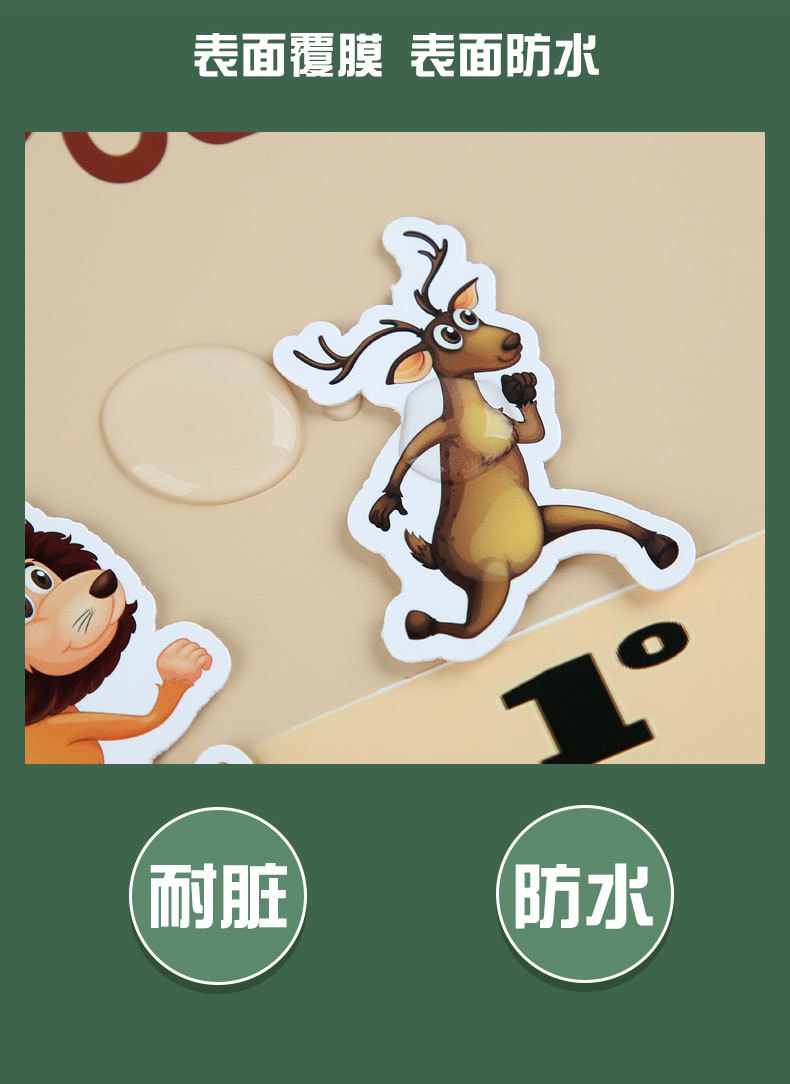 贴纸书安静粘贴书0.45busy book儿童玩具反复粘贴书识字3-6岁批发详情8