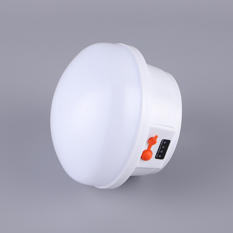 Solar LED outdoor lighting lamps, portable camping tent lamps, USB charging atmosphere mushroom lamps, camping lamps pic 1
