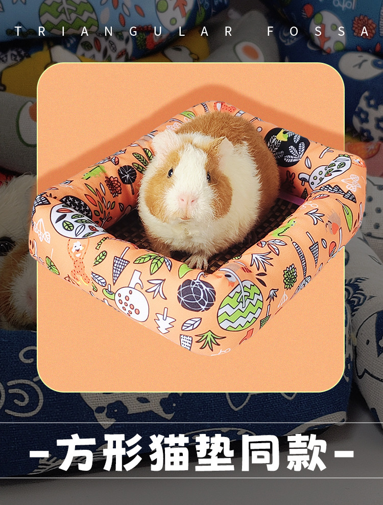 Summer cat beds, cool beds, cat MATS, rattan MATS, dog beds, small and medium-sized dog teddy pet beds, ice beds, cat supplies pic 2