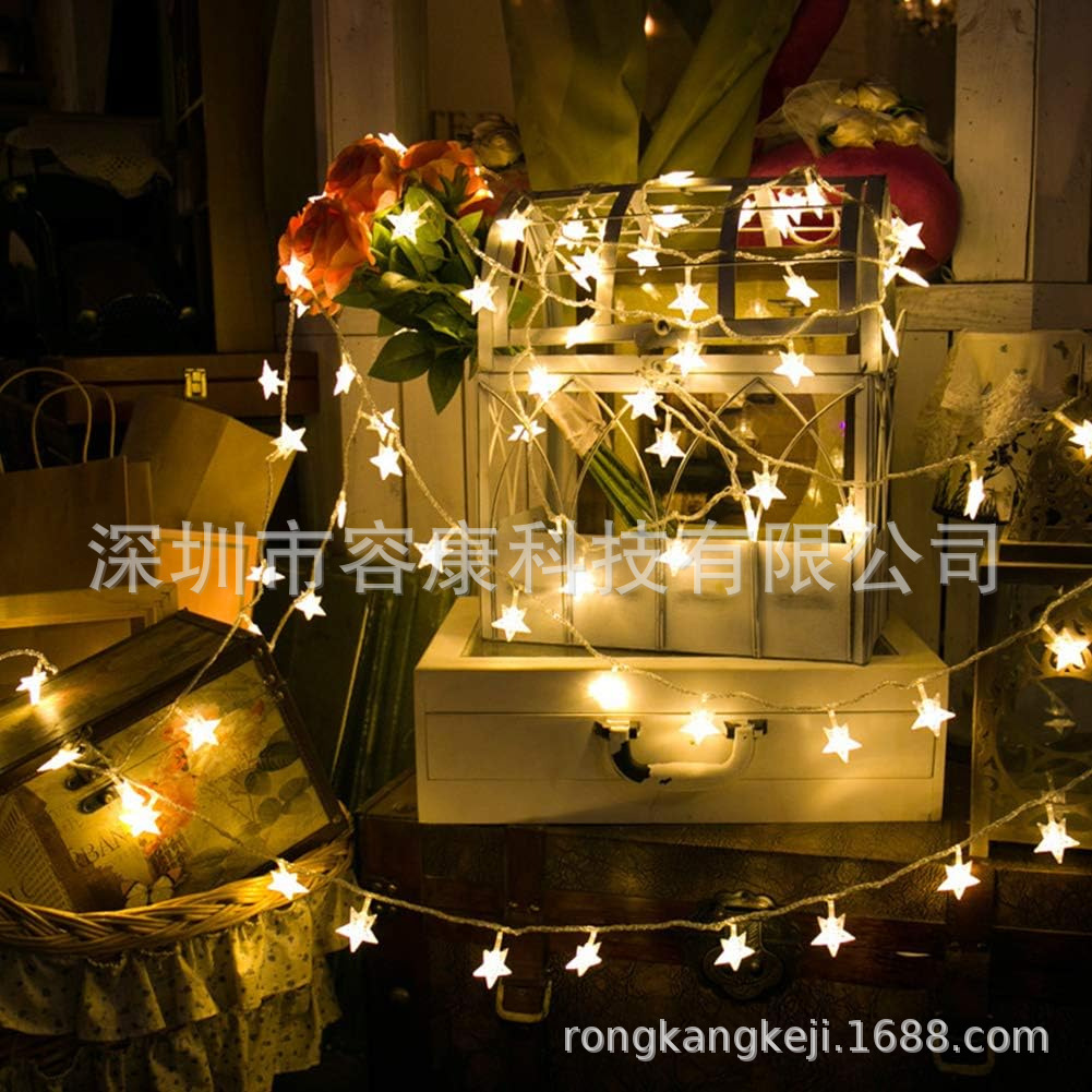 仙女串灯，可扩展用于室内、室外、婚礼派对、圣诞树、新年、花园详情1