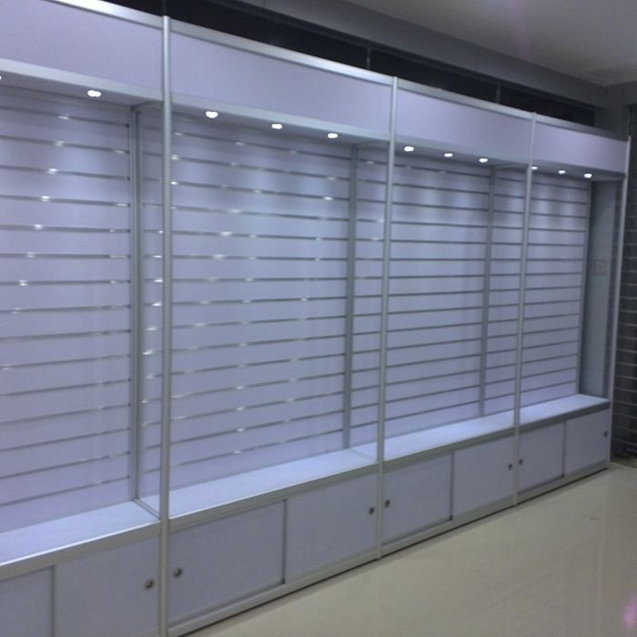 万用饰品挂板槽板展示架琴行乐器吉他墙手机配件文具超市装饰坑板详情6