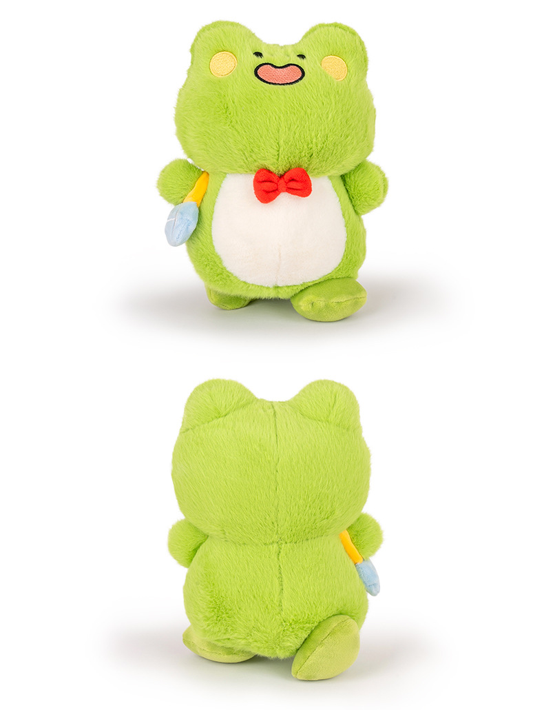 多爱正版青蛙毛绒玩具公仔治愈玩偶摆件女生节日礼物套圈娃娃批发详情7