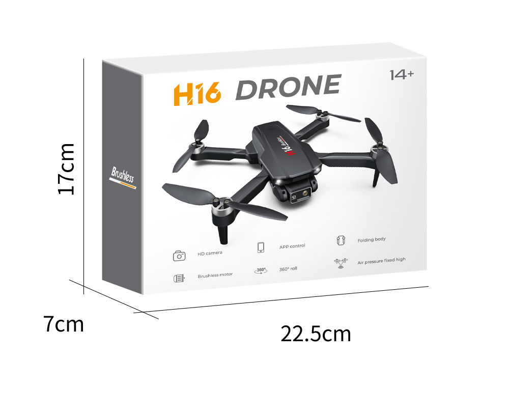 H16无刷电机航拍光流跨境遥控飞机四轴飞行器批发，无人机详情17