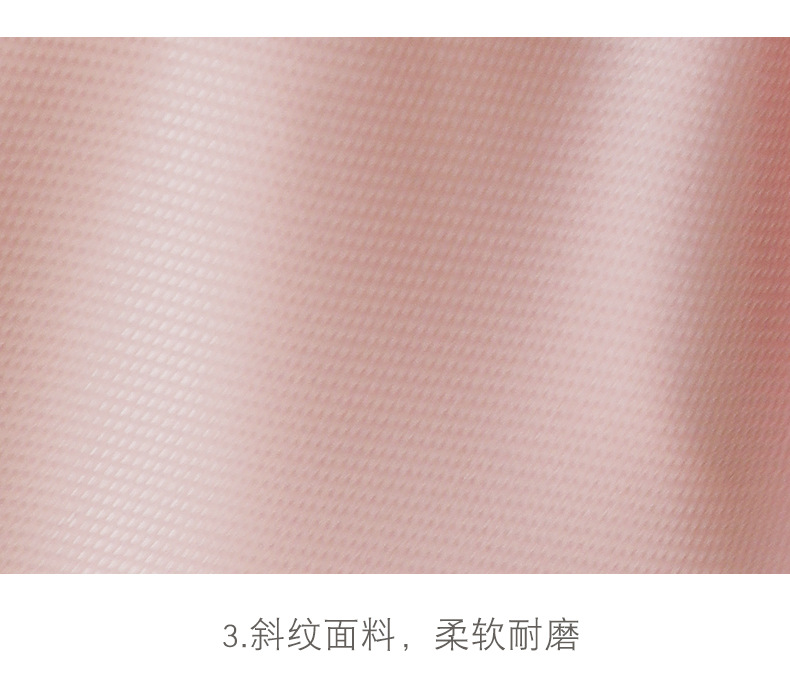 纯色加厚斜纹布棉被袋涂层防水防尘收纳包现代简约搬家旅行手提袋详情8
