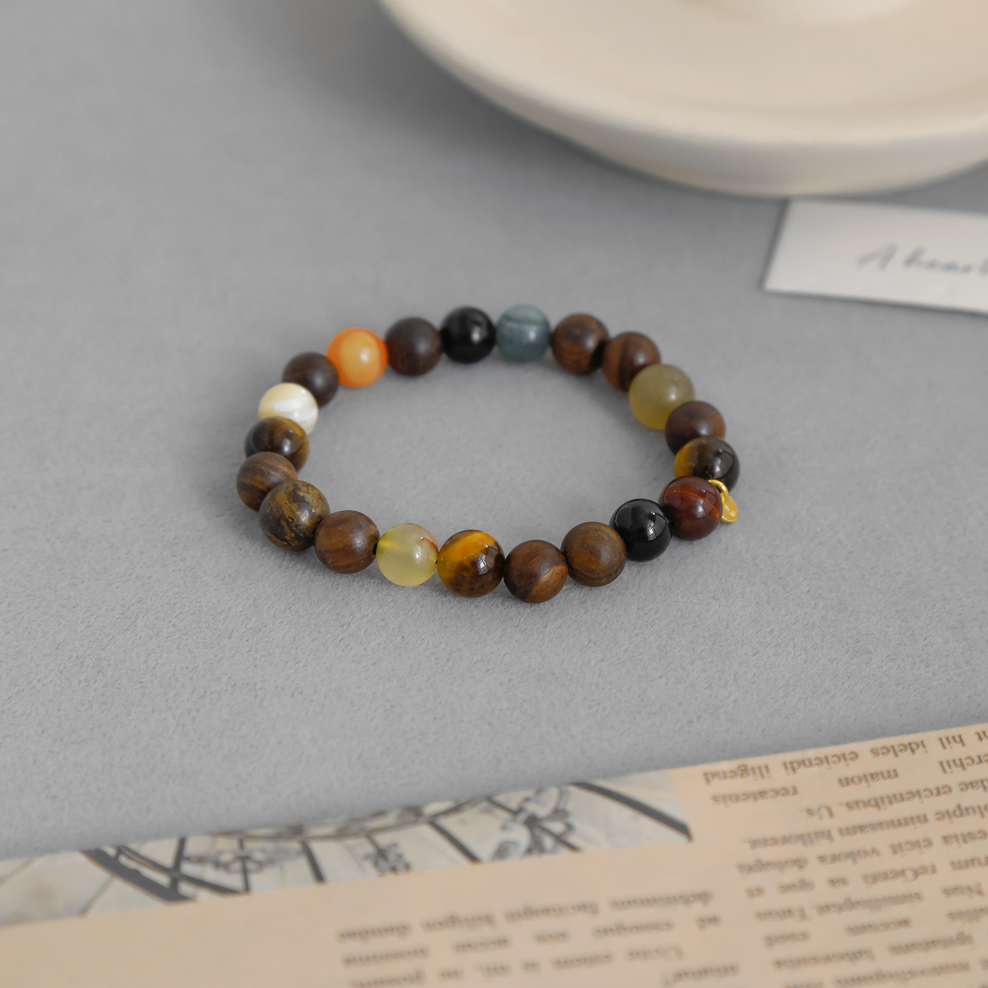 董洁同款宇宙多宝手链简约新中式小清新质感小众简约串珠手链手串详情4