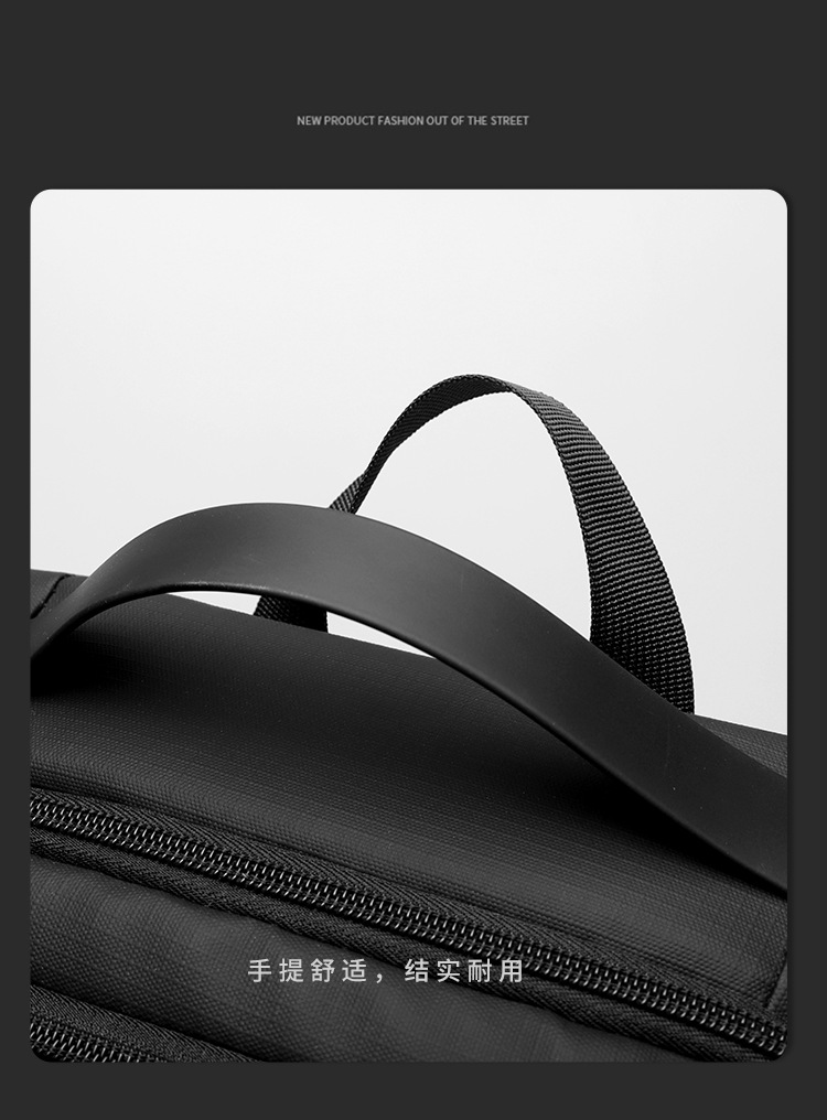 新款背包时尚双肩包商务通勤笔记本电脑包轻便休闲大容量17寸背包详情15