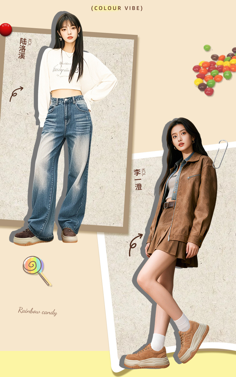 The new thick-soled height-increasing shoes for women with a light luxury and high-end feel in spring 2026, featuring a top layer of cowhide pic 18