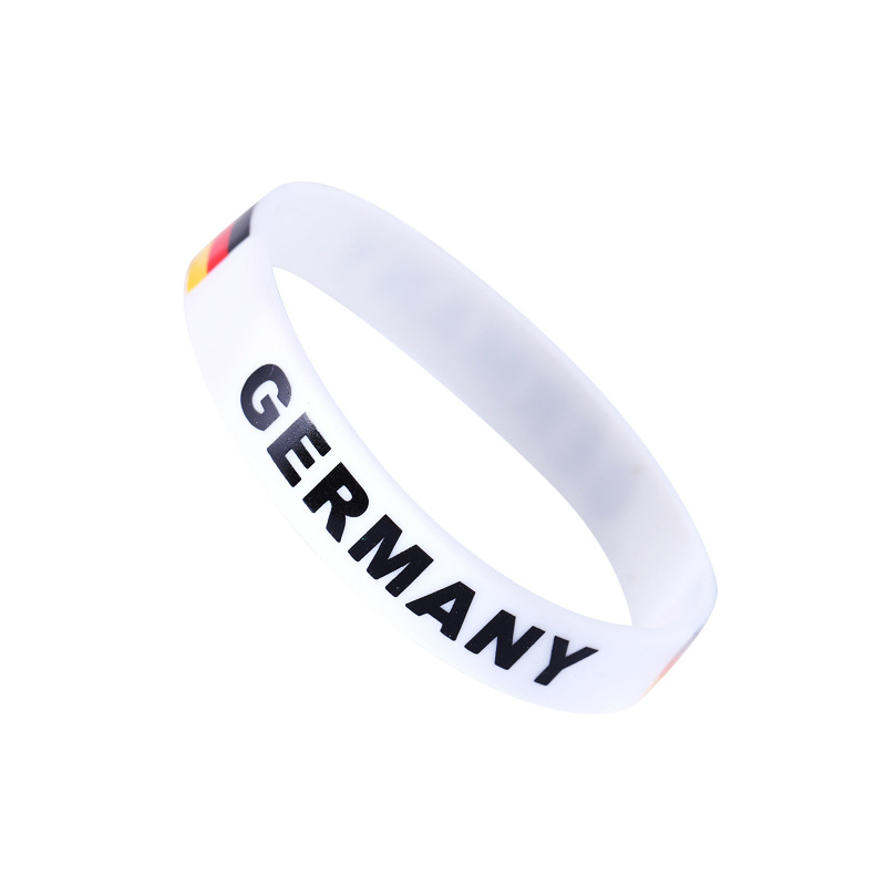 Customized cross-border Saudi Arabian club fan sports wristbands, football silicone wristbands and rubber wrist straps pic 15