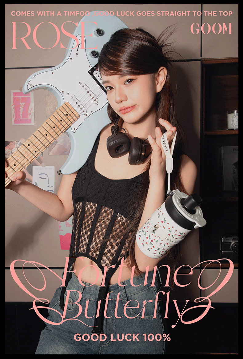 GOOM格沫福叠保温吸管杯女生2025新款高颜值咖啡杯生日礼物水杯子详情12