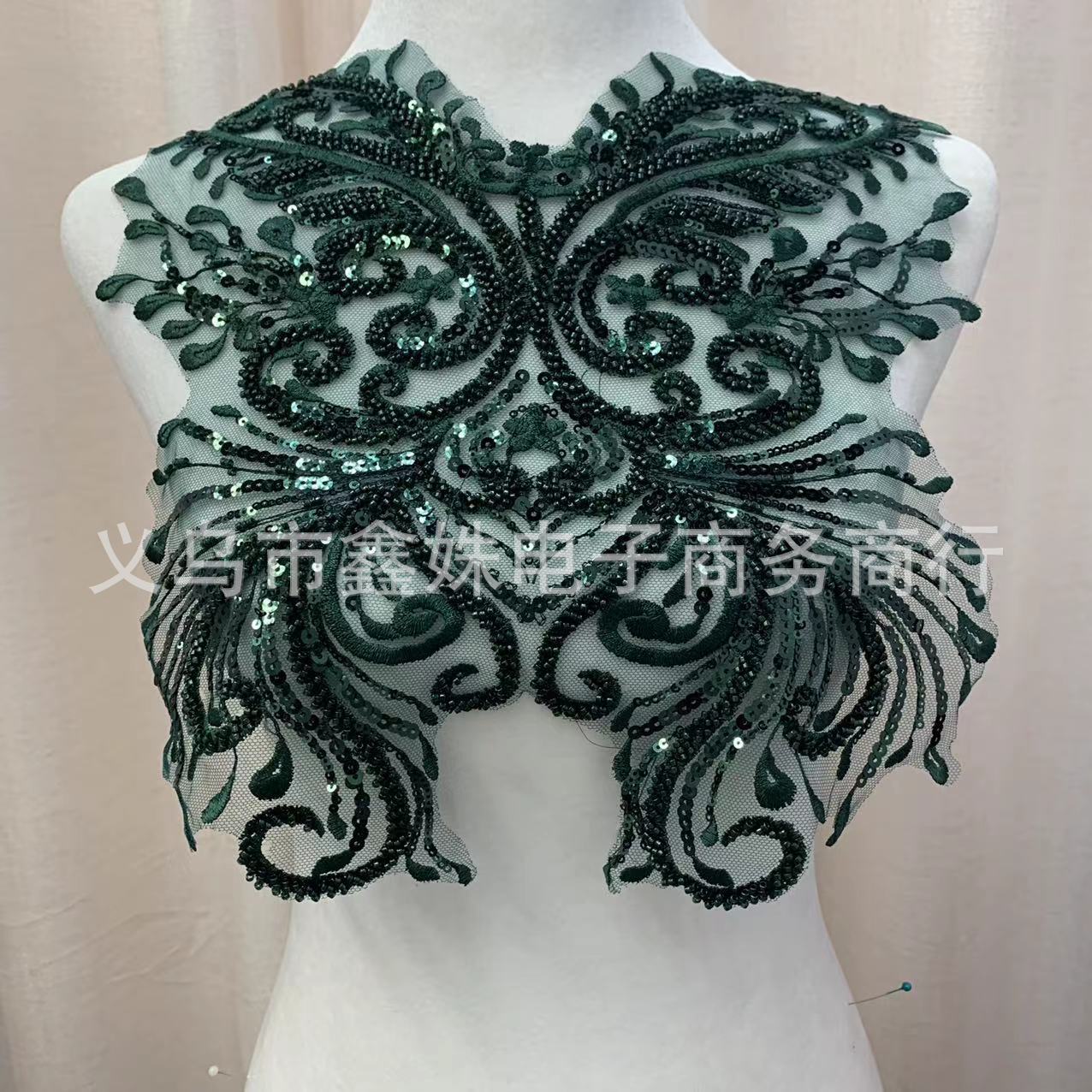 New DIY accessories are available for flower-patterned brooches, beaded tubes, sequins and dance-style clothing pic 8