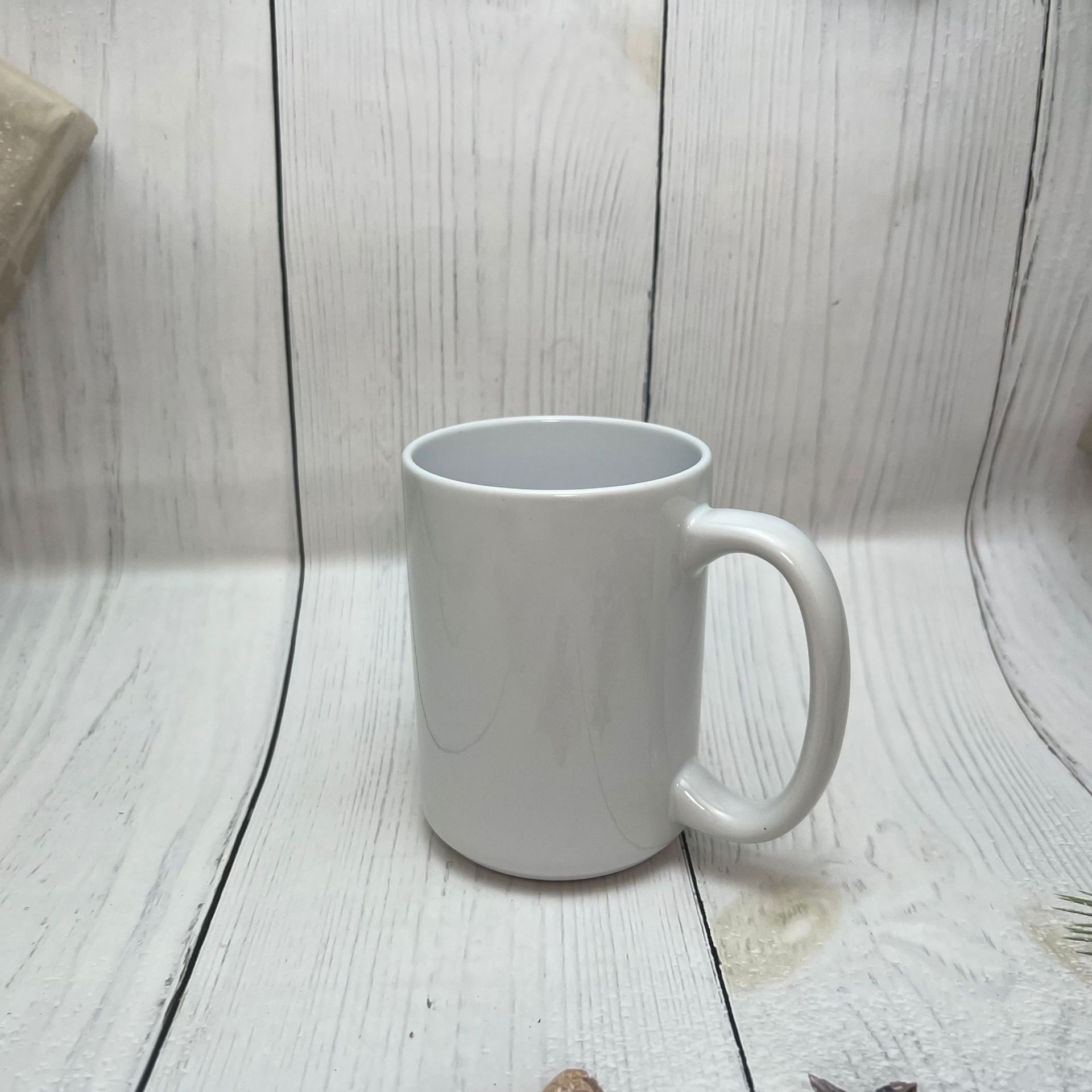15OZ热转印马克杯印logo外贸色釉陶瓷杯大容量热升华涂层陶瓷水杯详情5