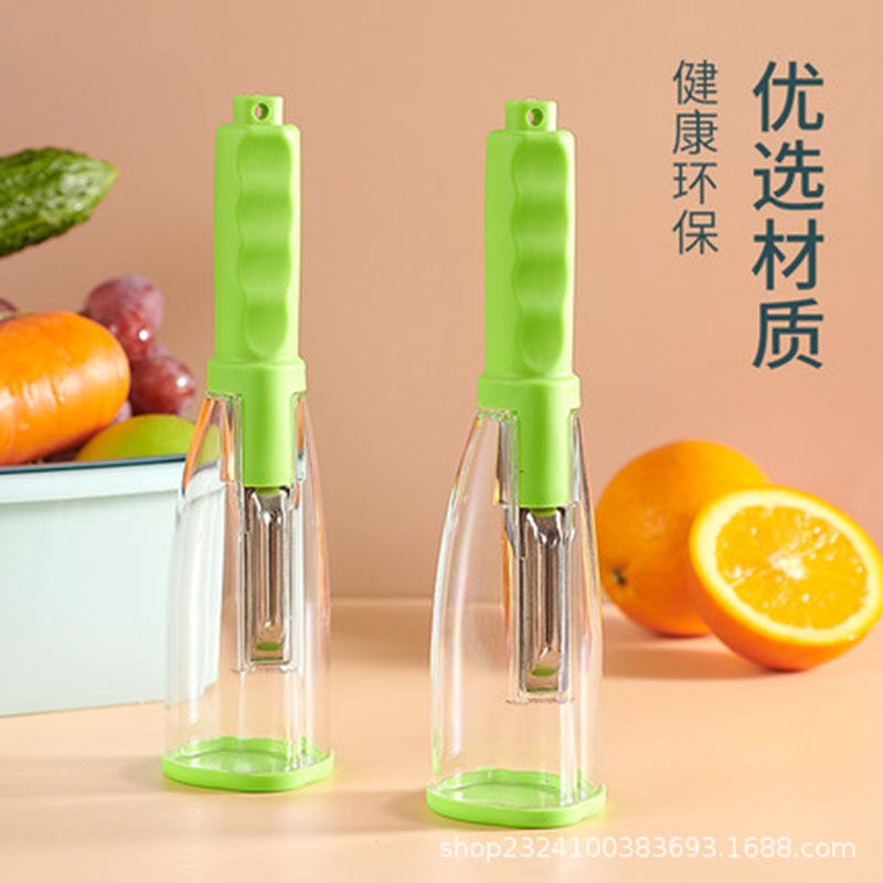 Multi-functional storage type peeler, loofah peeler, household fruit peeler, wholesale peeler pic 17