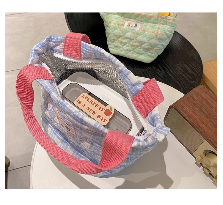 保温饭盒包便携手提包加厚铝箔防水上班族带饭包小学生便当装饭兜详情6