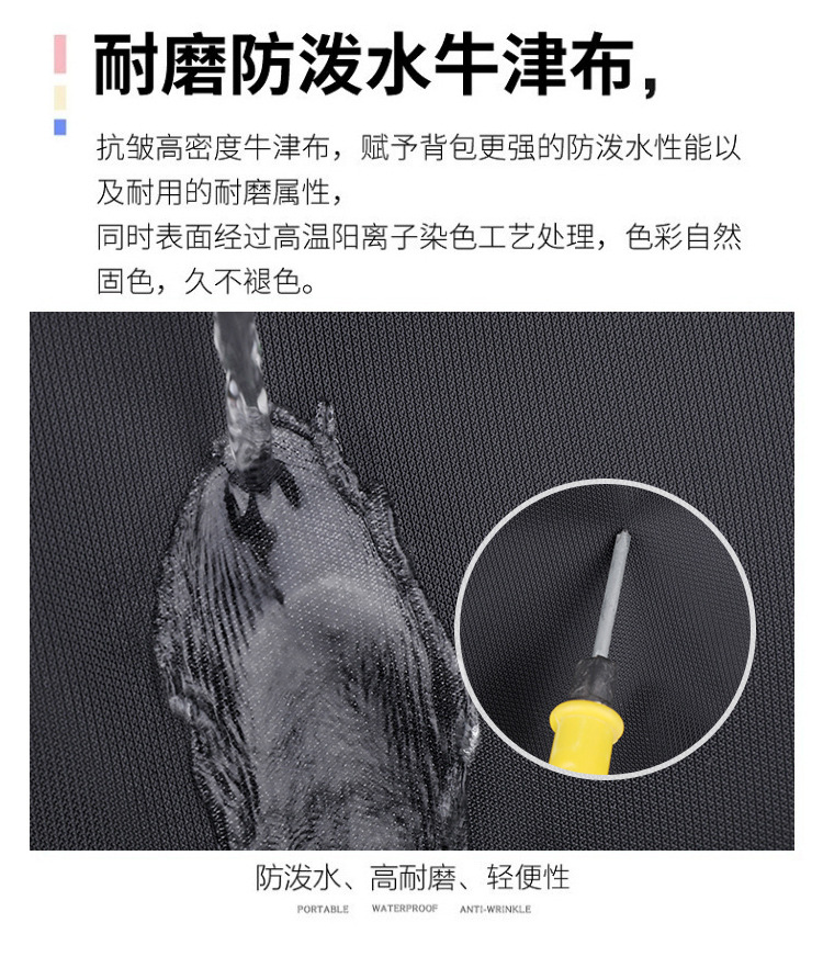 旅行包大容量背包独立鞋仓印logo干湿分离运动包户外健身包详情12