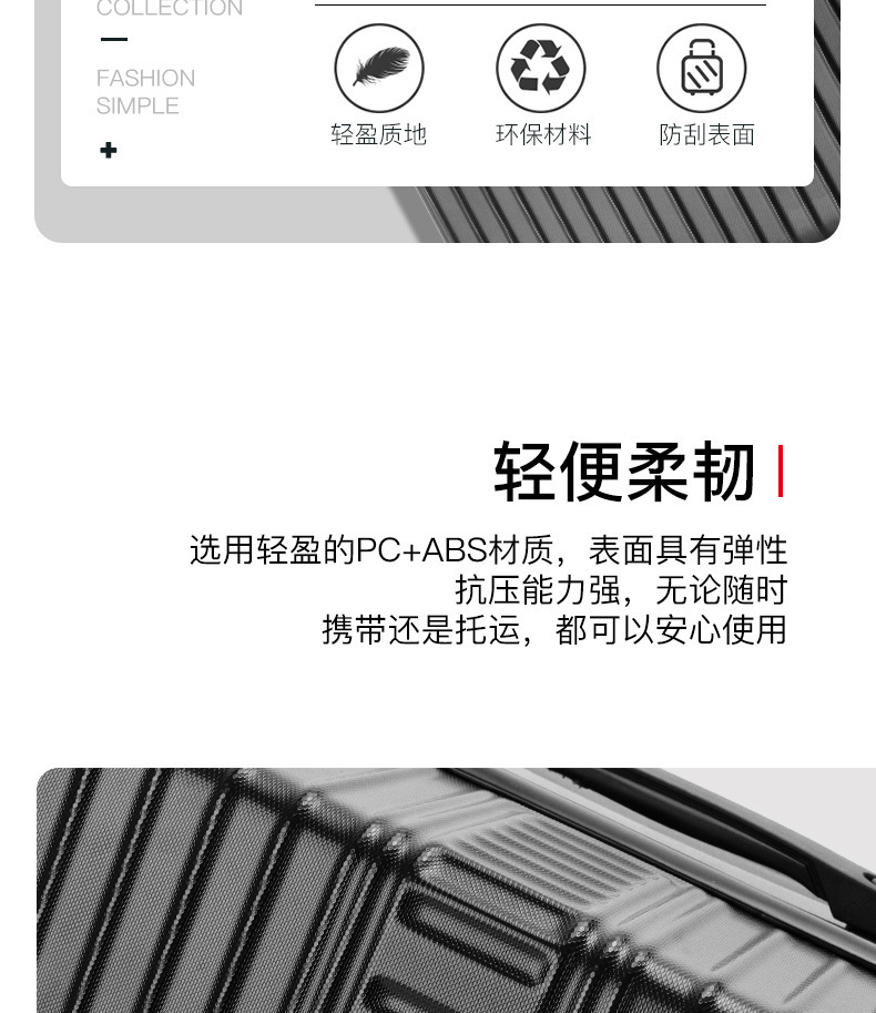 【严选工厂】2025行李箱女网红复古20寸小型旅行拉杆箱24寸学生详情4