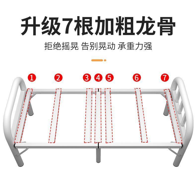 z2v folding bed, single-person portable home rental room, simple office for nap time, hard board for nap time companionship, practical and small pic 17