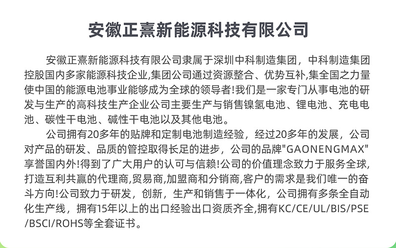 5号7号充电电池 大容量镍氢电池 1.2v剃须刀智能门锁电池五号七号详情3